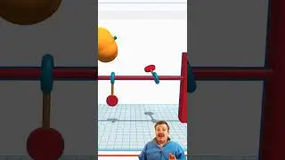 Tinkercad creations with Flying Pigs using Sim Lab! 💯🤯