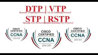 DTP | VTP | STP | RSTP | Spanning Tree Protocol Trunking Protocol | Rapid Spannig Tree Protocol |