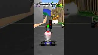 The Cut Mode of Mario Kart 64 