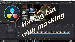 DaVinci Resolve 15 using masks