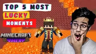 Top 5 Lucky Moment of GamerFleet In Minecraft But ll @GamerFleet ll Herobrine smp ll #Minecraft