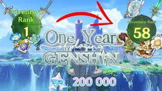 One Year of Playing Genshin | How Far Did I Get?