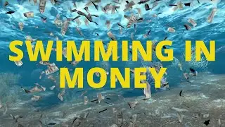 Swimming in Money | Subliminal Affirmations for Wealth, Abundance, Success | LOA Deep Sleep Program