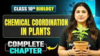 CHEMICAL COORDINATION IN PLANTS Complete Chapter | ICSE Class 10 Biology