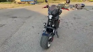 KUGOO C6 PRO с ветровым стеклом, блэк эдишн 😆