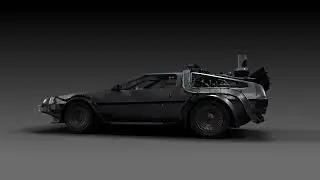 DeLorean BTTF2 Re-model Turntable