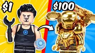I Tested $1 vs $100 LEGO Iron Man Minifigures...