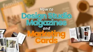 Create Stunning Studio Magazines & Marketing Cards with Fundy Designer!