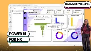 Power Bi HR Data Dashboard Storytelling 