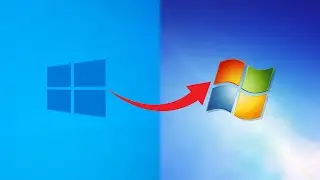 Transforming Windows 10 to Windows 7 with a single command!