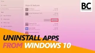 How to Uninstall Programs on Windows 10 - Remove Unnecessary Apps!