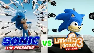 Sonic The Hedgehog Trailer Vs LittleBigPlanet 3 Sonic The Hedgehog Trailer