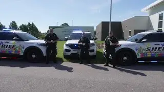 Charlotte Sheriff unveils autism awareness cars, promotes crisis intervention