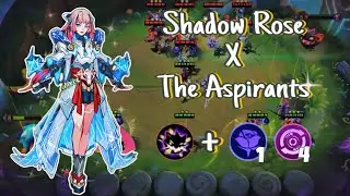NEW META SHADOW ROSE X THE ASPIRANTS | MAGIC CHESS 2023 | NEW UPDATE‼️🔥