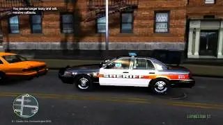 Patrolling in LCPDFR - Some Snow, Some Crashing, Some Fun.