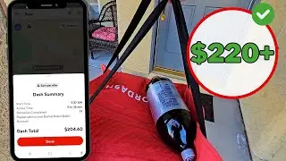Delivering Doordash To Customers On Sunday