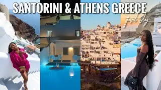 SANTORINI & ATHENS | GREECE TRAVEL VLOG