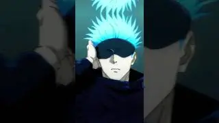Now my editing skill is begin Gojo satoru  