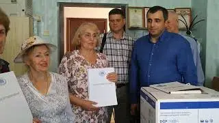 Ставрополь. Спасибо депутату Госдумы РФ А.Ж. Бифову за подарок