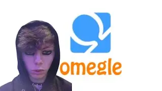 Goth boy goes on omegle