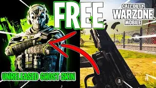 How to get the UNRELEASED GHOST SKIN in WARZONE 2/MOBILE  (FREE and EASY)