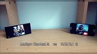 NOVA 3 vs Modern Combat 5 Android Comparison