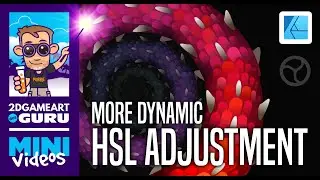 Affinity Designer Mini Tutorial - More Dynamic HSL Colour Adjustments