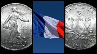 2 Francs Silver 1916 (Coin Presentation #162)