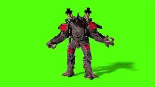 Speaker Man Green Screen || 3D Speaker Man