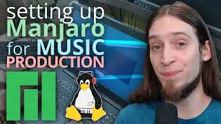 How do I prepare Manjaro KDE for audio production?