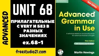 Advanced Grammar in Use | Unit 68-1 | прилагательные с very в разных значениях