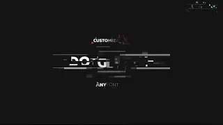 Dot Glitch Titles Pack | After Effects Template | Titles