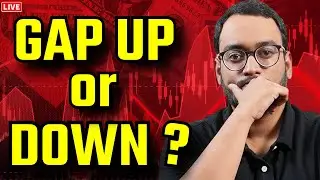 🔴GAP UP or DOWN ? | Nifty Prediction Tomorrow | Crypto Bitcoin Prediction | Investographer
