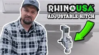 RhinoUSA Adjustable Hitch Review - One Hitch to Rule Them All!