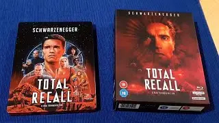 TOTAL RECALL 4K UHD / Blu-Ray Ultimate Edition + Steelbook Arnold Schwarzenegger Paul Verhoeven