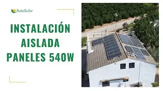 Instalación fotovoltaica placas solares 540W JA Solar + Pylontech