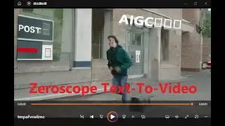 [1078]AIGC的又一个小进步，Text to Video，Zeroscope在 Hugging Face上的惊艳一幕。AI已经失控，彻底停不下来了~