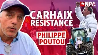 DÉFENSE DE L'HÔPITAL DE CARHAIX : À LA MANIF AVEC PHILIPPE POUTOU
