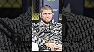 Khabib I was Preparing for Real War 🥶