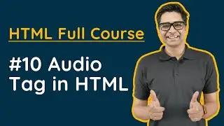 Learn Web Development - How to use Audio tag in HTML? Simple 