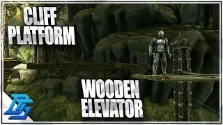 How to Build Cliff Platforms, ZIPLINES & WOOD ELEVATORS!- Ark Survival Evolved - Part 6 (Aberration)