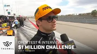 Open Test 4 Interviews // 2024 The Thermal Club $1 Million Challenge | INDYCAR