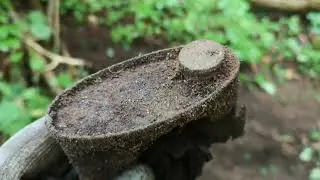 Лес под Ригой. Коп по войне. Как дал бы по башке лопатой.