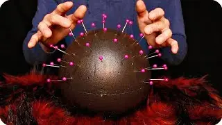 ASMR Pin Head - Scalp, Brain and Head Massage (No Talking)