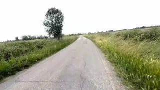 60 min virtual walking video Milano Hinterland - Lombardia - Italia early morning slow run treadmill