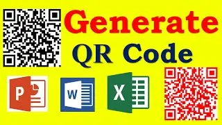 Create QR Codes for FREE | Use Anywhere (Excel, Word & PowerPoint) in Tamil