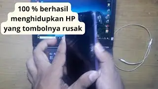 Trik menghidupkan Hp yang tombol powernya mati