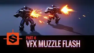 How to Realtime - VFX / Muzzle Flash Textures TUTORIAL PART 4 Using Substance Designer