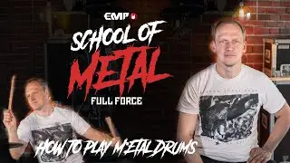 EMP x Full Force | School Of Metal | How to play metal drums with Chris Bass of Heaven Shall Burn