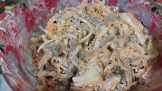 Салат Печень по Карейски